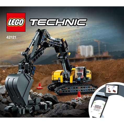 lego heavy duty excavator instructions